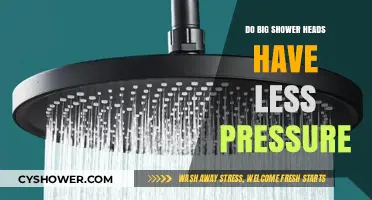 Big Shower Heads vs. Water Pressure: Unraveling the Myth