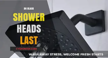Black Shower Heads Durability: Longevity and Maintenance Tips Revealed