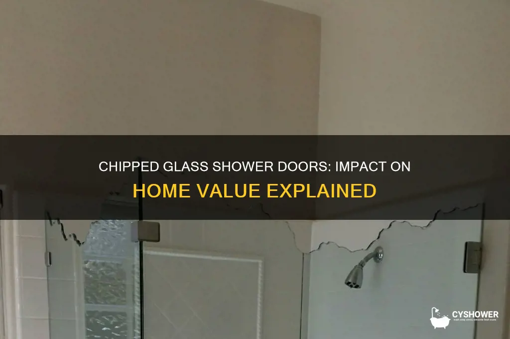 do chipped glass shower doors help value of home
