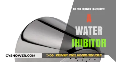 CSA Shower Heads: Water Inhibitor Features Explained