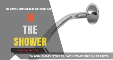 Curved Curtain Rods: Maximizing Shower Space with Smart Design Choices