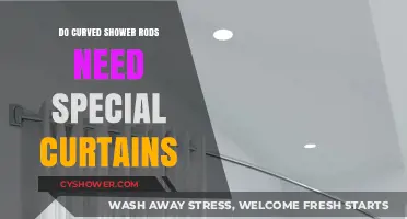 Curved Shower Rods: Do They Require Special Curtains?