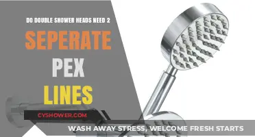 Double Shower Heads: Do They Require Separate PEX Lines?