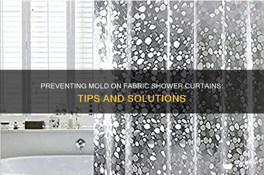 do fabric shower curtains mold