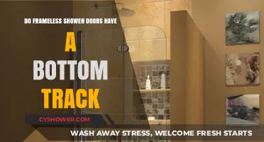 Frameless Shower Doors: Bottom Track or Trackless Design?
