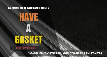 Frameless Shower Doors: Do They Typically Include a Gasket?