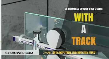 Do Frameless Shower Doors Come with a Track? Find Out Here