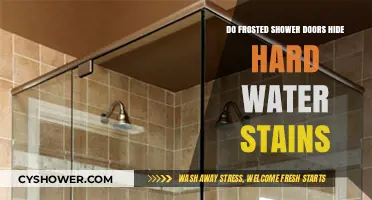 Frosted Shower Doors: Effective Solution for Concealing Hard Water Stains?