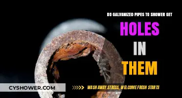Why Galvanized Shower Pipes Develop Holes and How to Prevent It