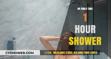 Why Girls' Shower Time Often Stretches to an Hour