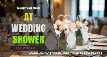 Do Guests Receive Favors at Wedding Showers? Etiquette Explained