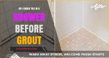 Should You Caulk Shower Tiles Before Grouting? A Quick Guide