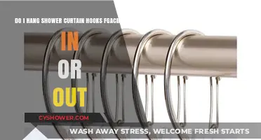 Shower Curtain Hooks Dilemma: Facing In or Out? Here's the Answer