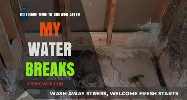 Water Breaks: Can You Shower Before Heading to the Hospital?