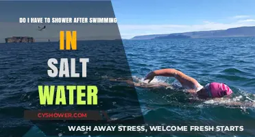 Shower After Salt Water Swim: Necessary or Optional?