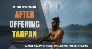 Tarpan Ritual: Is Showering Necessary After Offering?