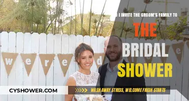 Should You Invite the Groom's Family to Your Bridal Shower?