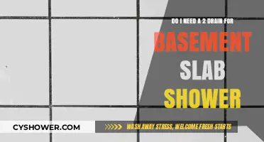 Basement Slab Shower: Is a Second Drain Necessary for Your Project?