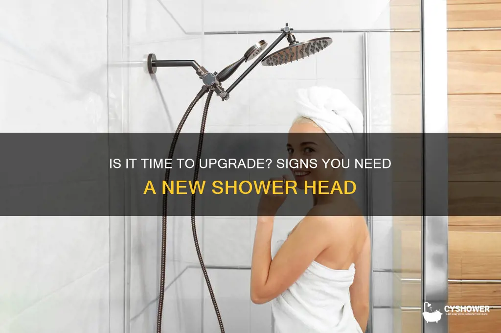 do i need a new shower head