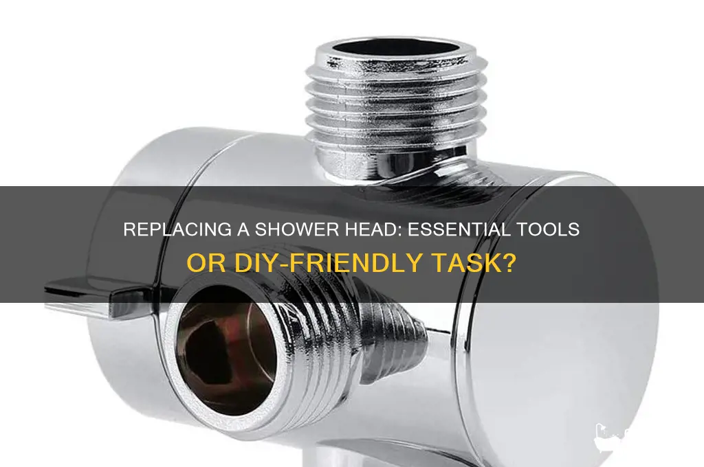 do i need a tool to replace shower head