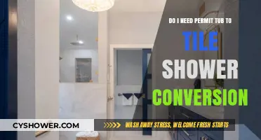 Tub to Tile Shower Conversion: Do You Need a Permit?