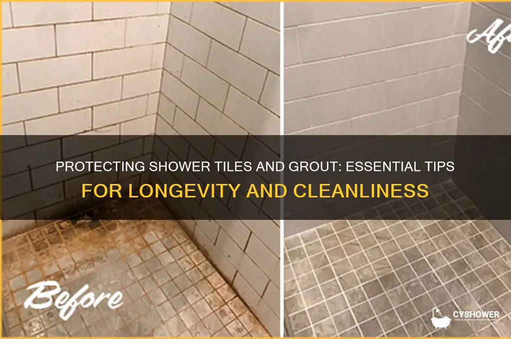 do i need to protect tiles and grout in shower