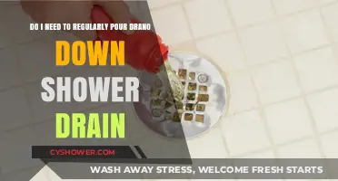 Should You Pour Drano Down Your Shower Drain Regularly?