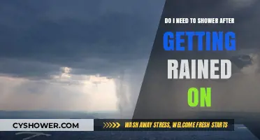 Rained On? Should You Shower? Debunking Myths and Best Practices