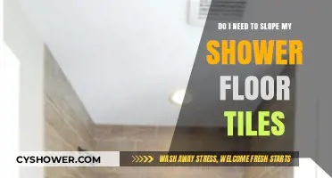 Slope Shower Floor Tiles: Essential or Optional for Drainage?
