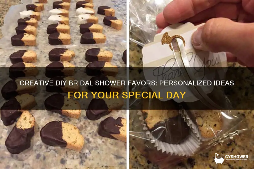 do it yourself bridal shower favors