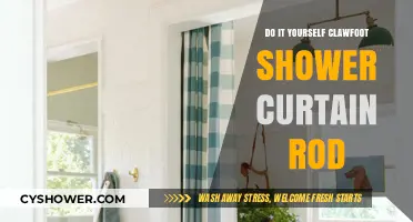 DIY Clawfoot Tub Shower Curtain Rod Installation Guide