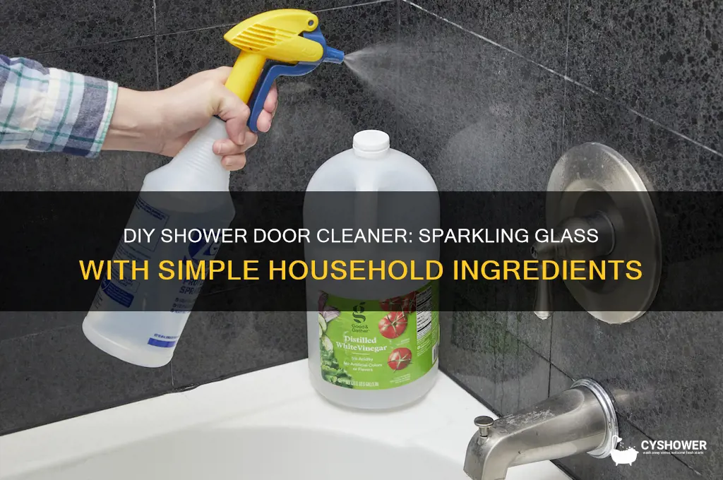 do it yourself shower door cleaner