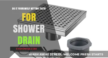 DIY Netting Teeth for Shower Drain: Easy Installation Guide