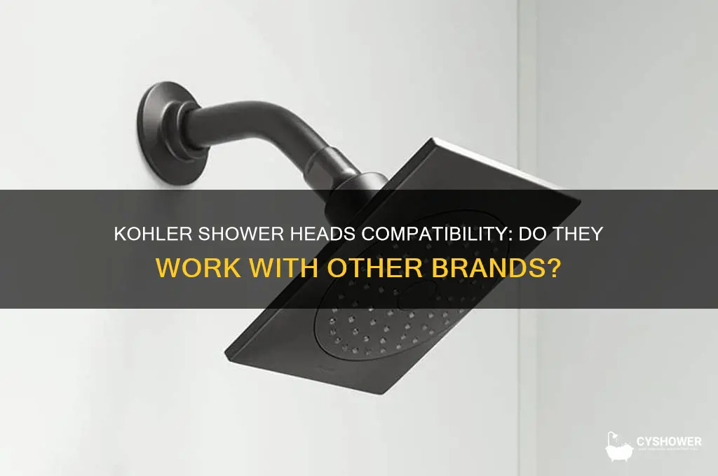 do kohler shower heads work with other products