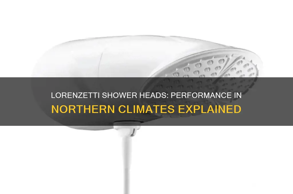 do lorenzetti shower heads work in the north