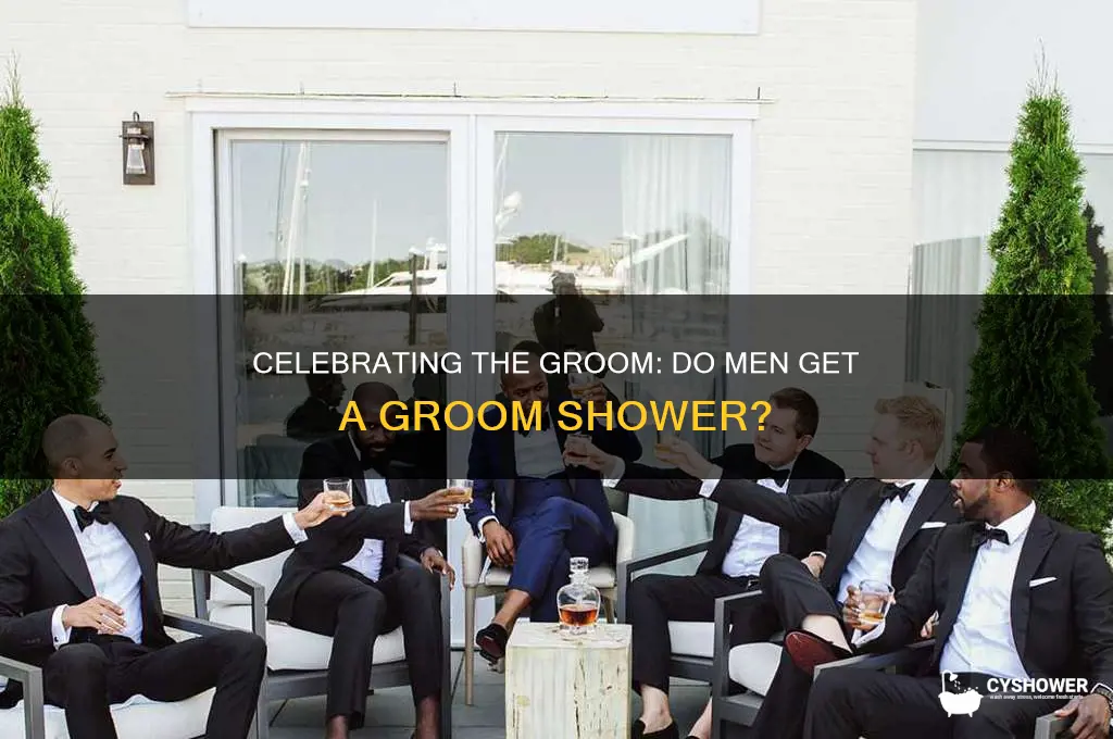 do men get a groom shower