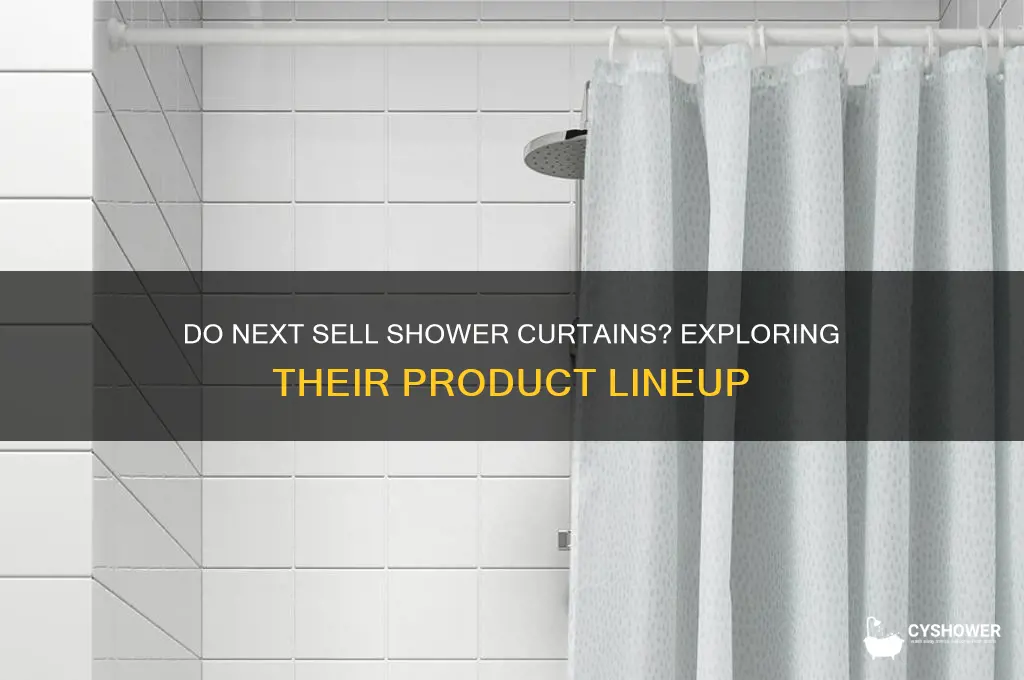 do next sell shower curtains