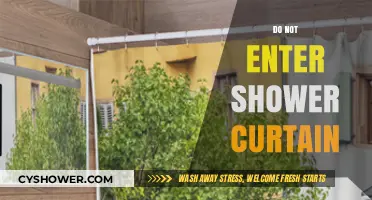 Avoid the Mistake: Why You Shouldn't Use 'Do Not Enter' Shower Curtains