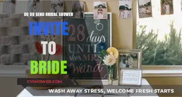 Should You Send a Bridal Shower Invite Directly to the Bride?