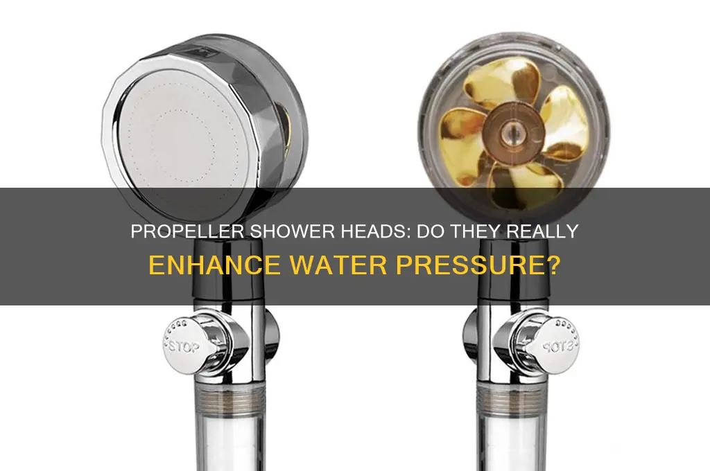 do propeller shower heads work