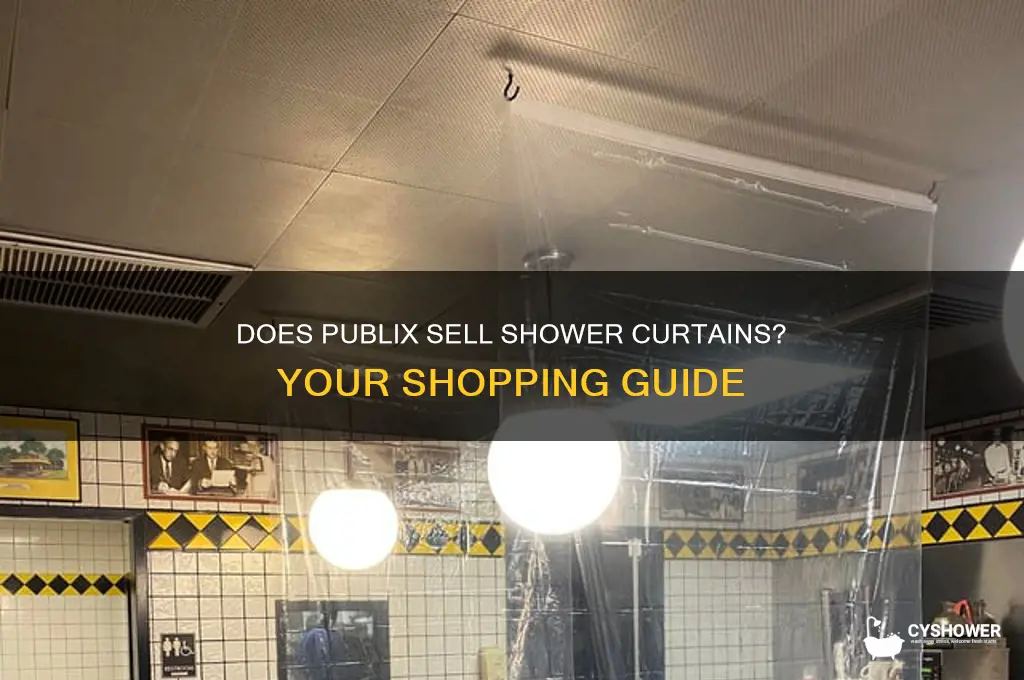 do publix sell shower curtain