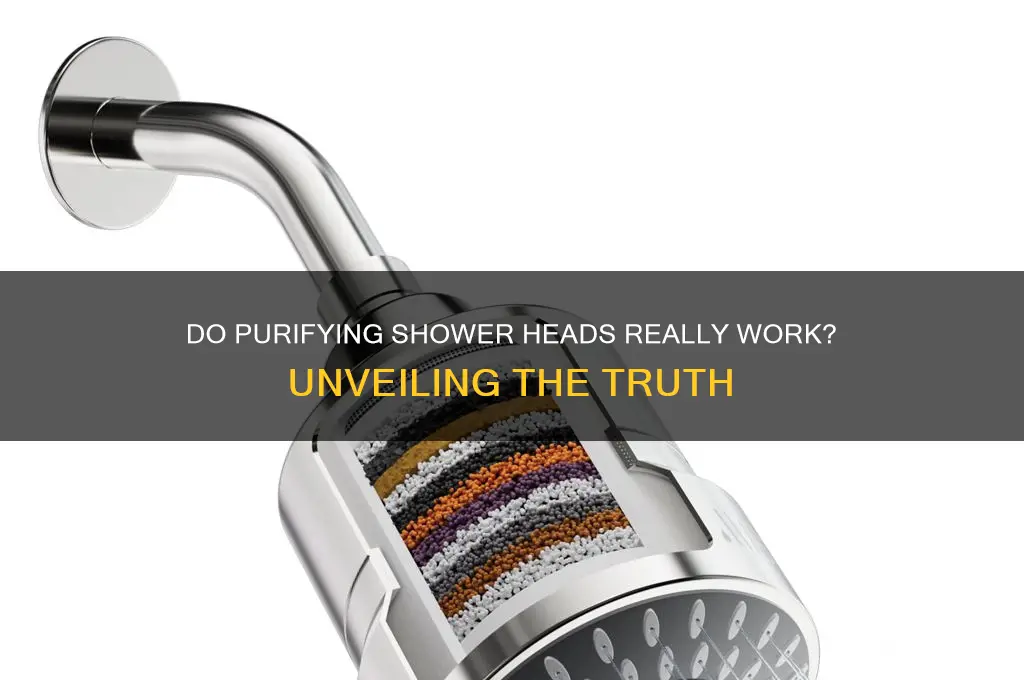 do purifying shower heads work