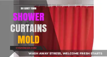 Preventing Mold on Quiet Town Shower Curtains: Tips and Tricks