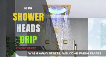Do Rain Shower Heads Drip? Causes and Solutions Explained