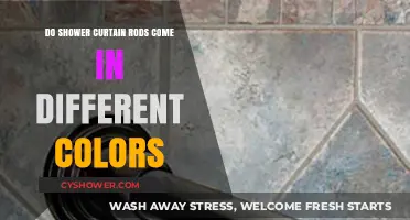 Shower Curtain Rods: Exploring Color Options for Your Bathroom Decor