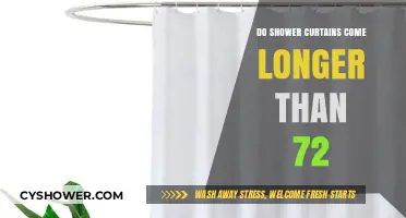 Extra Long Shower Curtains: Beyond 72 Inches for Tall Showers