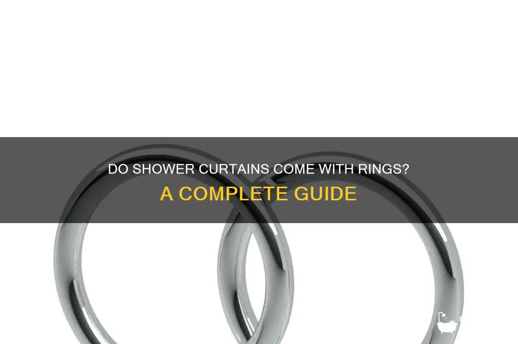 do shower curtains come with rings
