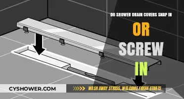 Shower Drain Covers: Snap-In or Screw-In Installation Guide