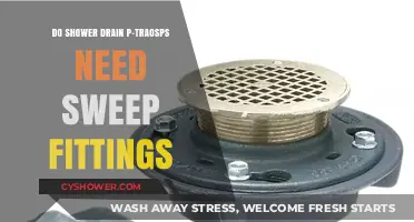Do Shower Drain P-Traps Require Sweep Fittings? A Plumbing Guide