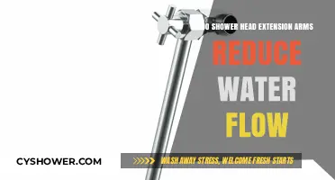 Shower Head Extension Arms: Do They Reduce Water Flow?